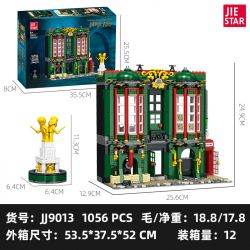 JIESTAR JJ9013 9013 non  BỘ PHÁP THUẬT bộ đồ chơi xếp lắp ráp ghép mô hình Harry Potter Chú Bé Phù Thủy 1056 khối