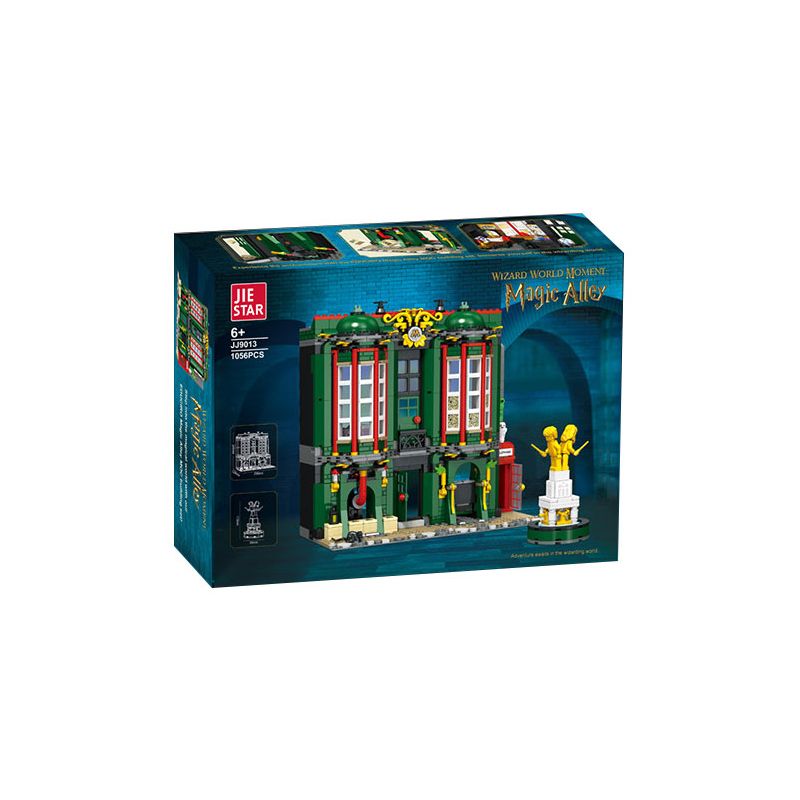 JIESTAR JJ9013 9013 non  BỘ PHÁP THUẬT bộ đồ chơi xếp lắp ráp ghép mô hình Harry Potter Chú Bé Phù Thủy 1056 khối