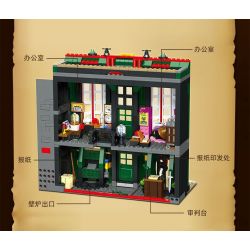 JIESTAR JJ9013 9013 non  BỘ PHÁP THUẬT bộ đồ chơi xếp lắp ráp ghép mô hình Harry Potter Chú Bé Phù Thủy 1056 khối