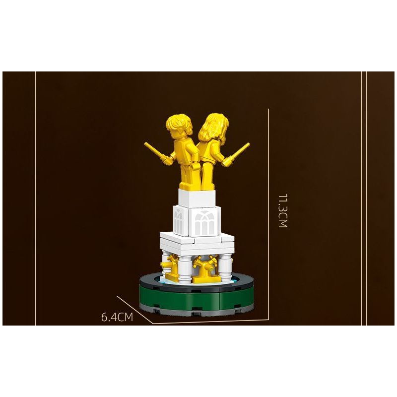 JIESTAR JJ9013 9013 non  BỘ PHÁP THUẬT bộ đồ chơi xếp lắp ráp ghép mô hình Harry Potter Chú Bé Phù Thủy 1056 khối