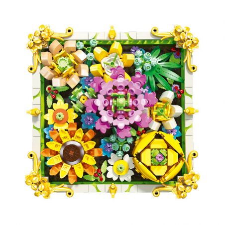 JIESTAR JJ9027 9027 non  ÁNH ĐÈN BỒNG BỀNH ĐẦU HÈ bộ đồ chơi xếp lắp ráp ghép mô hình Arts & Crafts EARLY SUMMER 492 khối