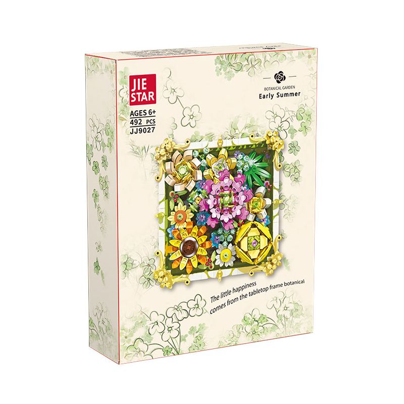 JIESTAR JJ9027 9027 non  ÁNH ĐÈN BỒNG BỀNH ĐẦU HÈ bộ đồ chơi xếp lắp ráp ghép mô hình Arts & Crafts EARLY SUMMER 492 khối