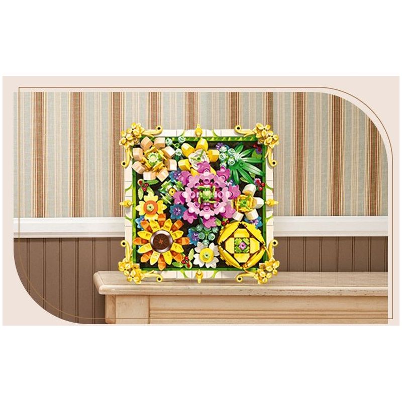 JIESTAR JJ9027 9027 non  ÁNH ĐÈN BỒNG BỀNH ĐẦU HÈ bộ đồ chơi xếp lắp ráp ghép mô hình Arts & Crafts EARLY SUMMER 492 khối