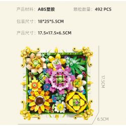 JIESTAR JJ9027 9027 non  ÁNH ĐÈN BỒNG BỀNH ĐẦU HÈ bộ đồ chơi xếp lắp ráp ghép mô hình Arts & Crafts EARLY SUMMER 492 khối