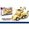 JIESTAR 23103 non  SEAL ASSAULT XE TẤN CÔNG SÚNG CỐI BỌC THÉP RG-33 bộ đồ chơi xếp lắp ráp ghép mô hình Military Army MILITARY WORLD Quân Sự Bộ Đội 234 khối