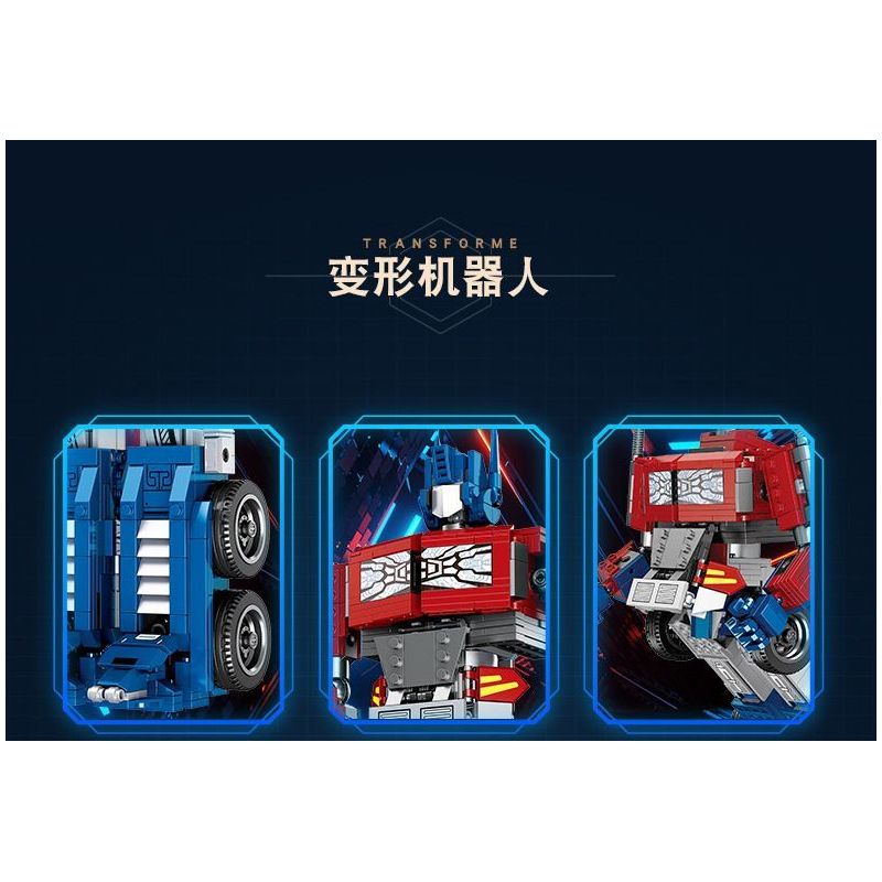 JIESTAR JJ9022 9022 non  ROBOT BIẾN HÌNH 2 TRONG 1 bộ đồ chơi xếp lắp ráp ghép mô hình Movie & Game Phim Và Trò Chơi 928 khối