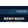 JIESTAR JJ9022 9022 non  ROBOT BIẾN HÌNH 2 TRONG 1 bộ đồ chơi xếp lắp ráp ghép mô hình Movie & Game Phim Và Trò Chơi 928 khối