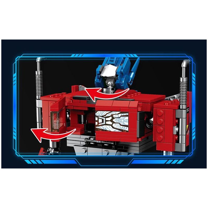 JIESTAR JJ9022 9022 non  ROBOT BIẾN HÌNH 2 TRONG 1 bộ đồ chơi xếp lắp ráp ghép mô hình Movie & Game Phim Và Trò Chơi 928 khối