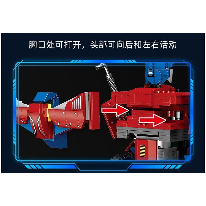 JIESTAR JJ9022 9022 non  ROBOT BIẾN HÌNH 2 TRONG 1 bộ đồ chơi xếp lắp ráp ghép mô hình Movie & Game Phim Và Trò Chơi 928 khối