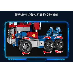 JIESTAR JJ9022 9022 non  ROBOT BIẾN HÌNH 2 TRONG 1 bộ đồ chơi xếp lắp ráp ghép mô hình Movie & Game Phim Và Trò Chơi 928 khối