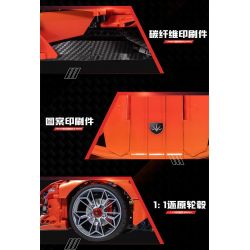 MODEL PLAY BRICK CREATION 43100 non  ABORO EVO tỷ lệ 1:8 bộ đồ chơi xếp lắp ráp ghép mô hình  APOLLO-EVO Kỹ Thuật Công Nghệ Cao Mô Hình Phương Tiện 3785 khối