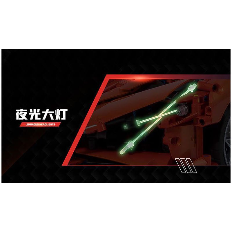 MODEL PLAY BRICK CREATION 43100 non  ABORO EVO tỷ lệ 1:8 bộ đồ chơi xếp lắp ráp ghép mô hình  APOLLO-EVO Kỹ Thuật Công Nghệ Cao Mô Hình Phương Tiện 3785 khối