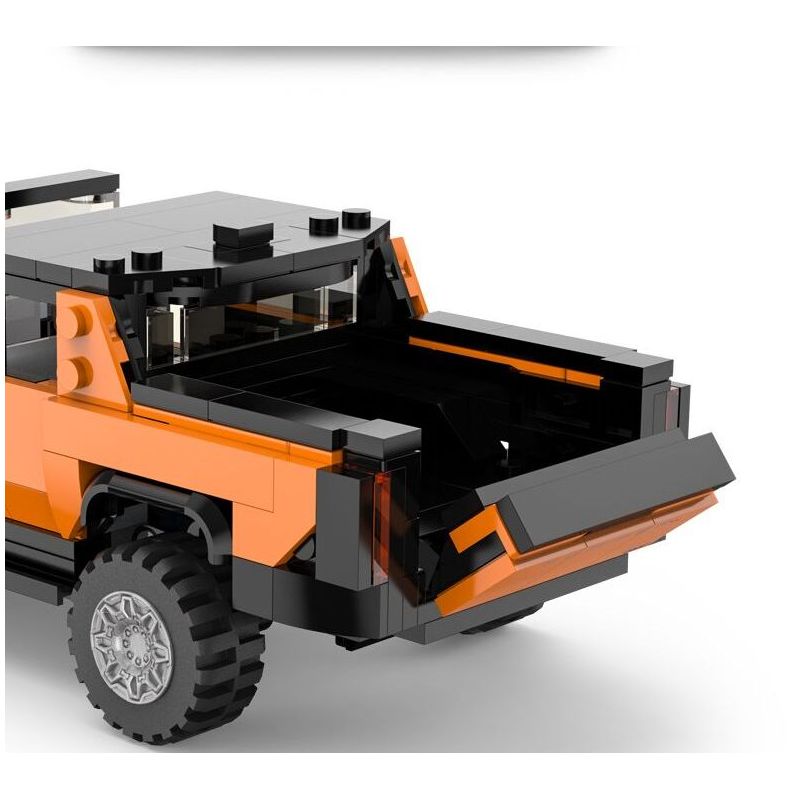 RASTAR 93700 non  XE BÁN TẢI HUMMER EV tỷ lệ 1:30 bộ đồ chơi xếp lắp ráp ghép mô hình Racers HUMMER EV PICKUP Đua Tốc Độ 431 khối