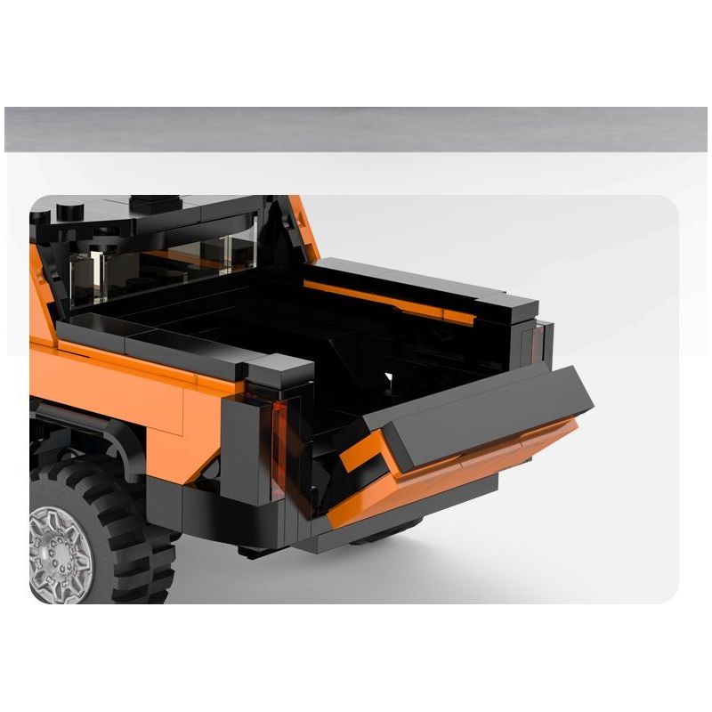 RASTAR 93700 non  XE BÁN TẢI HUMMER EV tỷ lệ 1:30 bộ đồ chơi xếp lắp ráp ghép mô hình Racers HUMMER EV PICKUP Đua Tốc Độ 431 khối