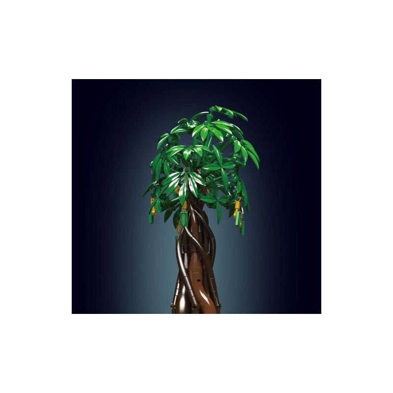 MouldKing 10063 10063S Mould King 10063 10063S non  THẾ GIỚI HOA CÂY TIỀN bộ đồ chơi xếp lắp ráp ghép mô hình Creator MONEY TREE Sáng Tạo 815 khối