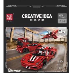 MouldKing 10076 Mould King 10076 non  RAFA 488 bộ đồ chơi xếp lắp ráp ghép mô hình  Kỹ Thuật Công Nghệ Cao Mô Hình Phương Tiện 718 khối