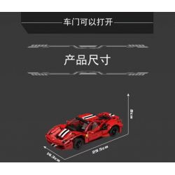 MouldKing 10076 Mould King 10076 non  RAFA 488 bộ đồ chơi xếp lắp ráp ghép mô hình  Kỹ Thuật Công Nghệ Cao Mô Hình Phương Tiện 718 khối