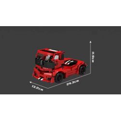 MouldKing 10076 Mould King 10076 non  RAFA 488 bộ đồ chơi xếp lắp ráp ghép mô hình  Kỹ Thuật Công Nghệ Cao Mô Hình Phương Tiện 718 khối