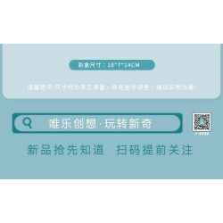 WEILE CHUANGXIANG 6015 non  HẠNH PHÚC KHI ĐƯỢC NGẮM HOA bộ đồ chơi xếp lắp ráp ghép mô hình Arts & Crafts 526 khối