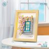 WEILE CHUANGXIANG 6015 non  HẠNH PHÚC KHI ĐƯỢC NGẮM HOA bộ đồ chơi xếp lắp ráp ghép mô hình Arts & Crafts 526 khối