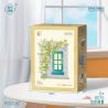 WEILE CHUANGXIANG 6015 non  HẠNH PHÚC KHI ĐƯỢC NGẮM HOA bộ đồ chơi xếp lắp ráp ghép mô hình Arts & Crafts 526 khối
