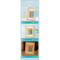 WEILE CHUANGXIANG 6015 non  HẠNH PHÚC KHI ĐƯỢC NGẮM HOA bộ đồ chơi xếp lắp ráp ghép mô hình Arts & Crafts 526 khối