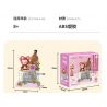 JAKI JK6506 6506 non  HỘP NHẠC KHINH KHÍ CẦU LÃNG MẠN AHRI bộ đồ chơi xếp lắp ráp ghép mô hình Movie & Game Phim Và Trò Chơi