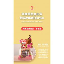 JAKI JK6506 6506 non  HỘP NHẠC KHINH KHÍ CẦU LÃNG MẠN AHRI bộ đồ chơi xếp lắp ráp ghép mô hình Movie & Game Phim Và Trò Chơi