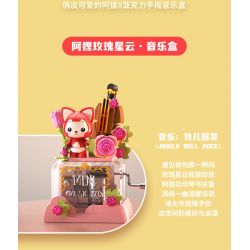 JAKI JK6506 6506 non  HỘP NHẠC KHINH KHÍ CẦU LÃNG MẠN AHRI bộ đồ chơi xếp lắp ráp ghép mô hình Movie & Game Phim Và Trò Chơi