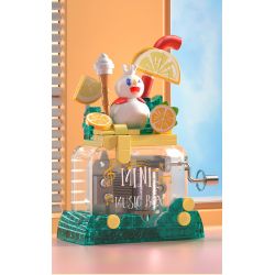 JAKI XWZB-23083 23083 XWZB23083 non  HỘP NHẠC NGỌT NGÀO VẢI THIỀU TUYẾT VUA bộ đồ chơi xếp lắp ráp ghép mô hình