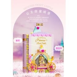 JAKI JK8250 8250 non  ALBUM TRUYỆN CỔ TÍCH LÂU ĐÀI PHÉP THUẬT CỦA PHÙ THỦY bộ đồ chơi xếp lắp ráp ghép mô hình WITCH MAGIC CASTLE