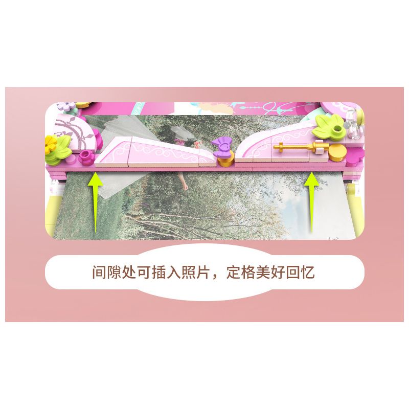 JAKI JK8250 8250 non  ALBUM TRUYỆN CỔ TÍCH LÂU ĐÀI PHÉP THUẬT CỦA PHÙ THỦY bộ đồ chơi xếp lắp ráp ghép mô hình WITCH MAGIC CASTLE