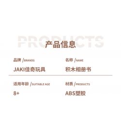 JAKI JK8250 8250 non  ALBUM TRUYỆN CỔ TÍCH LÂU ĐÀI PHÉP THUẬT CỦA PHÙ THỦY bộ đồ chơi xếp lắp ráp ghép mô hình WITCH MAGIC CASTLE