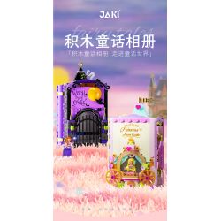JAKI JK8251 8251 non  ALBUM TRUYỆN CỔ TÍCH LÂU ĐÀI CÔNG CHÚA NGỌT NGÀO bộ đồ chơi xếp lắp ráp ghép mô hình PRINCESS SWEETNESS CASTLE