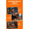 FUNWHOLE F9018 9018 non  NHÀ NGHỈ SĂN BẮN bộ đồ chơi xếp lắp ráp ghép mô hình Creator Sáng Tạo 2036 khối