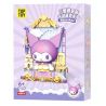 TOP TOY TC1507 1507 non  SANRIO PRINTS DU LỊCH VÒNG QUANH THẾ GIỚI KUROMI AI CẬP BÍ ẨN bộ đồ chơi xếp lắp ráp ghép mô hình Movie & Game Phim Và Trò Chơi 150 khối