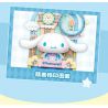 TOP TOY TC1506 1506 non  TRANH SANRIO DU LỊCH VÒNG QUANH THẾ GIỚI CHÚ CHÓ TAI TO NƯỚC LÃNG MẠN bộ đồ chơi xếp lắp ráp ghép mô hình Movie & Game CINNAMOROLL Phim Và Trò Chơi 150 khối
