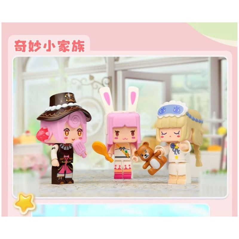 QMAN ENLIGHTEN KEEPPLEY 72041 non  MINI WORLD GIA ĐÌNH NHỎ TUYỆT VỜI PHẦN 2 bộ đồ chơi xếp lắp ráp ghép mô hình Movie & Game Phim Và Trò Chơi