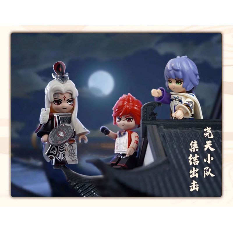 QMAN ENLIGHTEN KEEPPLEY 78008 non  DANH DỰ CỦA CÁC VỊ VUA HELUO PHIÊN BẢN TINH TẾ THỨ 2 bộ đồ chơi xếp lắp ráp ghép mô hình Movie & Game Phim Và Trò Chơi