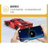 CADA DOUBLEE C51304 51304 non  XE THỂ THAO LƯỠI ĐỎ tỷ lệ 1:14 bộ đồ chơi xếp lắp ráp ghép mô hình  Kỹ Thuật Công Nghệ Cao Mô Hình Phương Tiện 405 khối