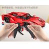 CADA DOUBLEE C51304 51304 non  XE THỂ THAO LƯỠI ĐỎ tỷ lệ 1:14 bộ đồ chơi xếp lắp ráp ghép mô hình  Kỹ Thuật Công Nghệ Cao Mô Hình Phương Tiện 405 khối