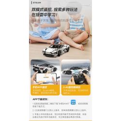 CADA DOUBLEE C51305 51305 non  XE THỂ THAO GÂY BÃO tỷ lệ 1:14 bộ đồ chơi xếp lắp ráp ghép mô hình  Kỹ Thuật Công Nghệ Cao Mô Hình Phương Tiện 402 khối