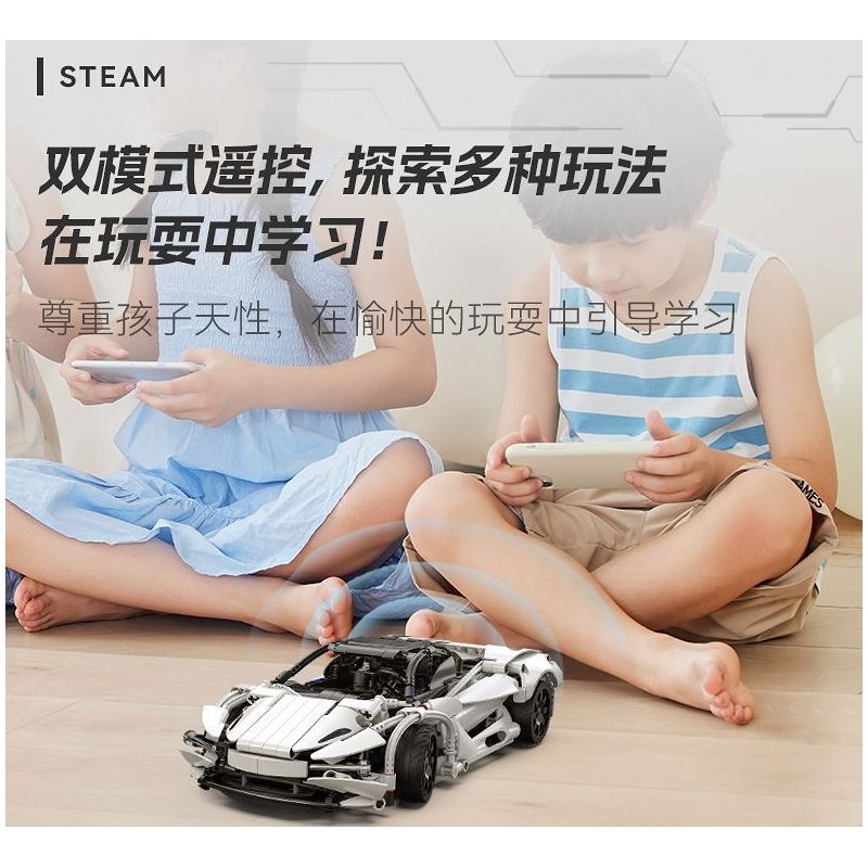 CADA DOUBLEE C51305 51305 non  XE THỂ THAO GÂY BÃO tỷ lệ 1:14 bộ đồ chơi xếp lắp ráp ghép mô hình  Kỹ Thuật Công Nghệ Cao Mô Hình Phương Tiện 402 khối