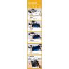CADA DOUBLEE C51305 51305 non  XE THỂ THAO GÂY BÃO tỷ lệ 1:14 bộ đồ chơi xếp lắp ráp ghép mô hình  Kỹ Thuật Công Nghệ Cao Mô Hình Phương Tiện 402 khối