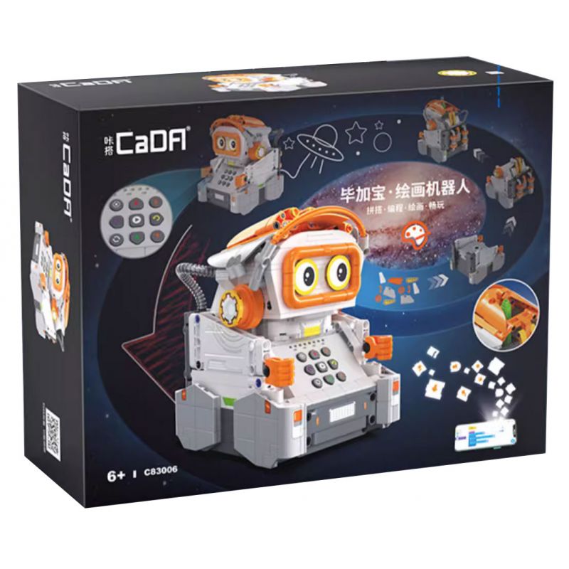 CADA DOUBLEE C83006 83006 non  ROBOT VẼ TRANH PICASSO bộ đồ chơi xếp lắp ráp ghép mô hình  Kỹ Thuật Công Nghệ Cao Mô Hình Phương Tiện 461 khối