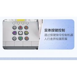 CADA DOUBLEE C83006 83006 non  ROBOT VẼ TRANH PICASSO bộ đồ chơi xếp lắp ráp ghép mô hình  Kỹ Thuật Công Nghệ Cao Mô Hình Phương Tiện 461 khối