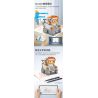 CADA DOUBLEE C83006 83006 non  ROBOT VẼ TRANH PICASSO bộ đồ chơi xếp lắp ráp ghép mô hình  Kỹ Thuật Công Nghệ Cao Mô Hình Phương Tiện 461 khối