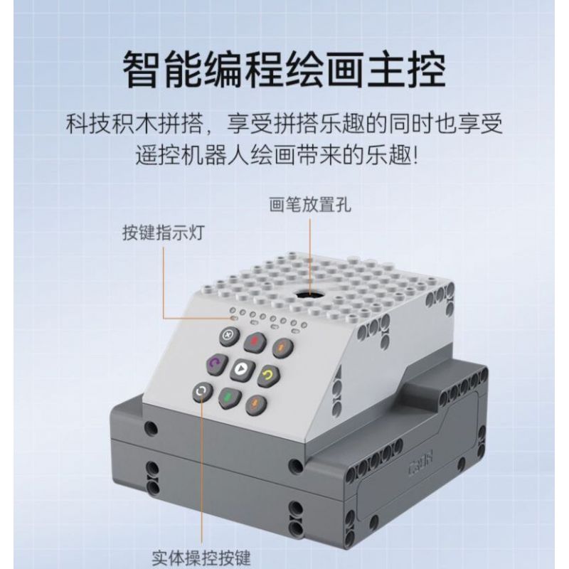 CADA DOUBLEE C83006 83006 non  ROBOT VẼ TRANH PICASSO bộ đồ chơi xếp lắp ráp ghép mô hình  Kỹ Thuật Công Nghệ Cao Mô Hình Phương Tiện 461 khối