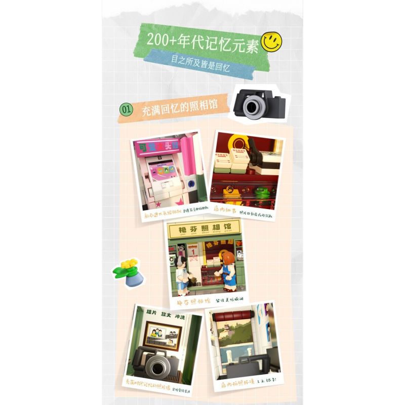 WEKKI 516953 non  CỖ MÁY THỜI GIAN TUỔI TRẺ THẬP NIÊN 1980 1990 bộ đồ chơi xếp lắp ráp ghép mô hình Creator Sáng Tạo 2131 khối WEKKI 516953 non  CỖ MÁY THỜI GIAN TUỔI TRẺ THẬP NIÊN 1980 1990 bộ đồ chơi xếp lắp ráp ghép mô hình Creator Sáng Tạo 2131 khối