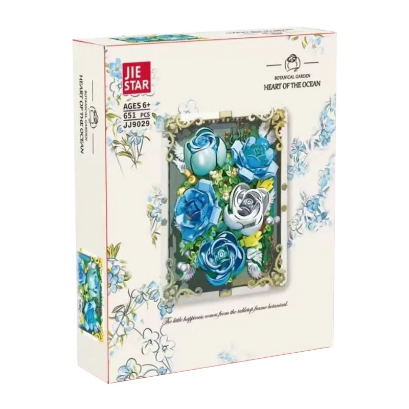 JIESTAR JJ9029 9029 non Lego TRÁI TIM CỦA ĐẠI DƯƠNG bộ đồ chơi xếp lắp ráp ghép mô hình Arts & Crafts HEART OF THE OCEAN 651 khối